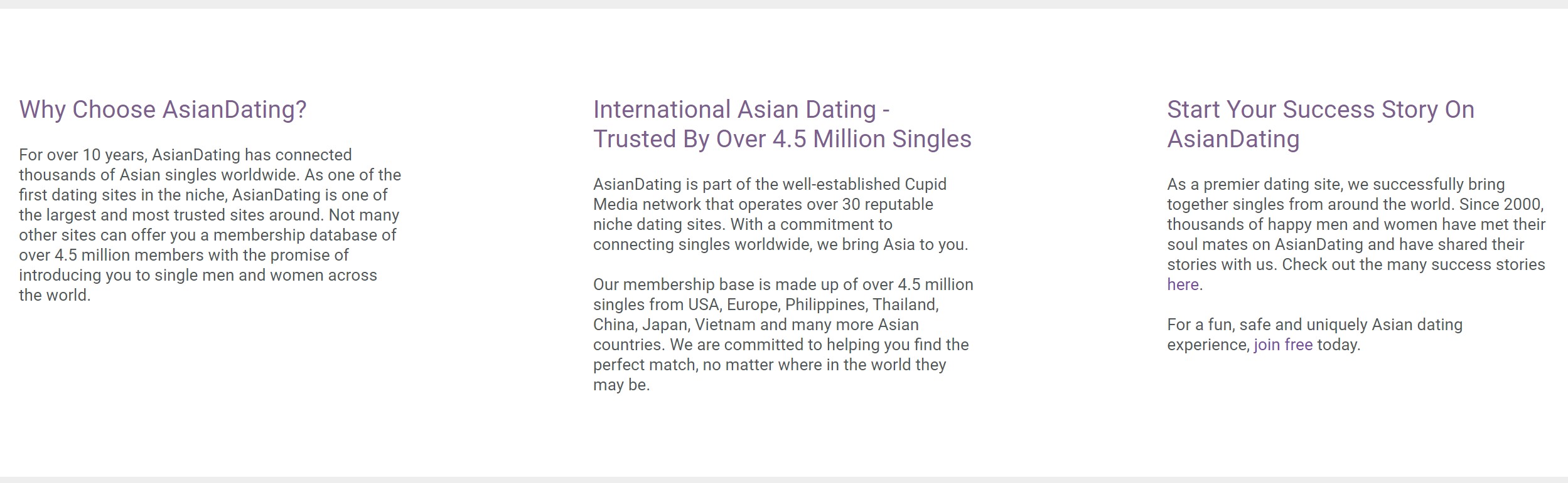 Asian Dating